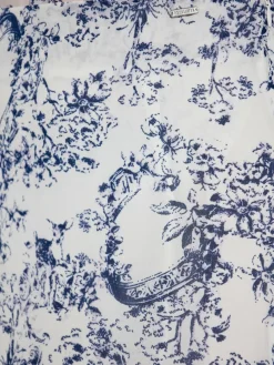 Dreimaster Röcke*Damen Rock marine gemustert