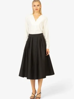 Kraimod Röcke*Damen Rock schwarz uni