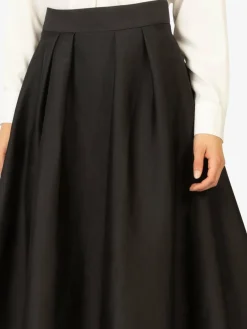 Kraimod Röcke*Damen Rock schwarz uni