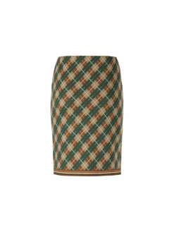 Marc Cain Röcke*Damen Rock braun gemustert