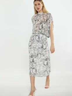 Dreimaster Röcke*Damen Rock mehrfarbig gemustert