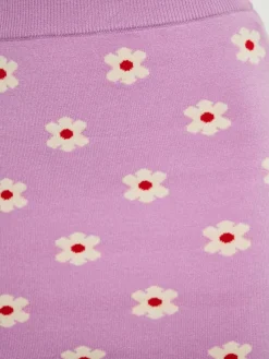 MyMo Röcke*Damen Rock purple gemustert