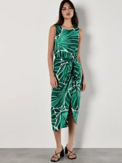 Apricot Röcke*Damen Rock grün bedruckt