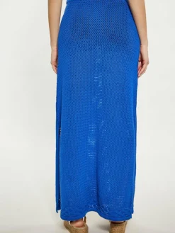 IZIA Röcke*Damen Rock blau gestreift