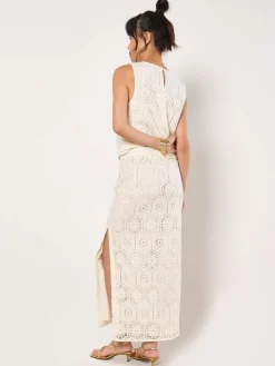 Apricot Röcke*Damen Rock weiß uni