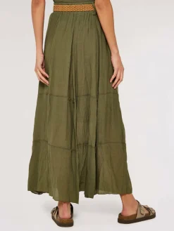 Apricot Röcke*Damen Rock khaki uni