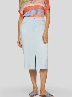 RABE Röcke*Damen Rock blau uni