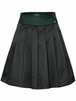 Spieth & Wenksy Röcke*Damen Rock - Edelrose grün kariert
