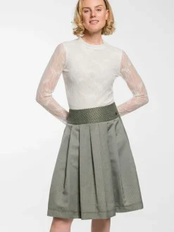 Spieth & Wenksy Röcke*Damen Rock - Elmira oliv uni