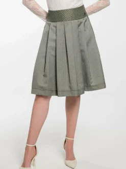 Spieth & Wenksy Röcke*Damen Rock - Elmira oliv uni