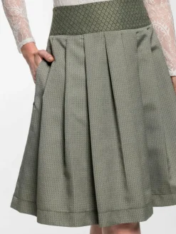 Spieth & Wenksy Röcke*Damen Rock - Elmira oliv uni