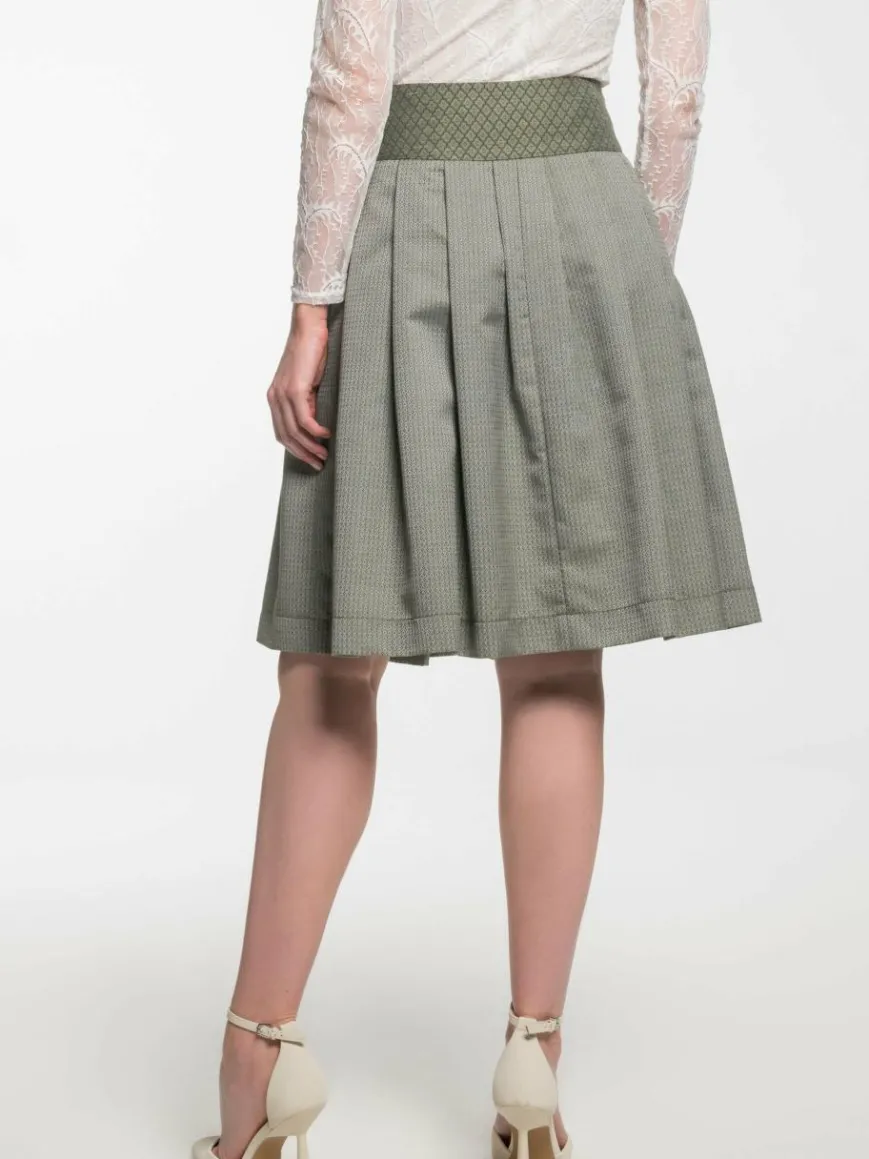 Spieth & Wenksy Röcke*Damen Rock - Elmira oliv uni