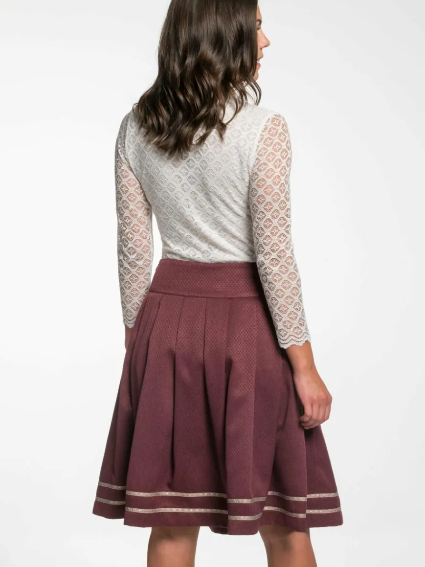 Spieth & Wenksy Röcke*Damen Rock - Enara rot uni