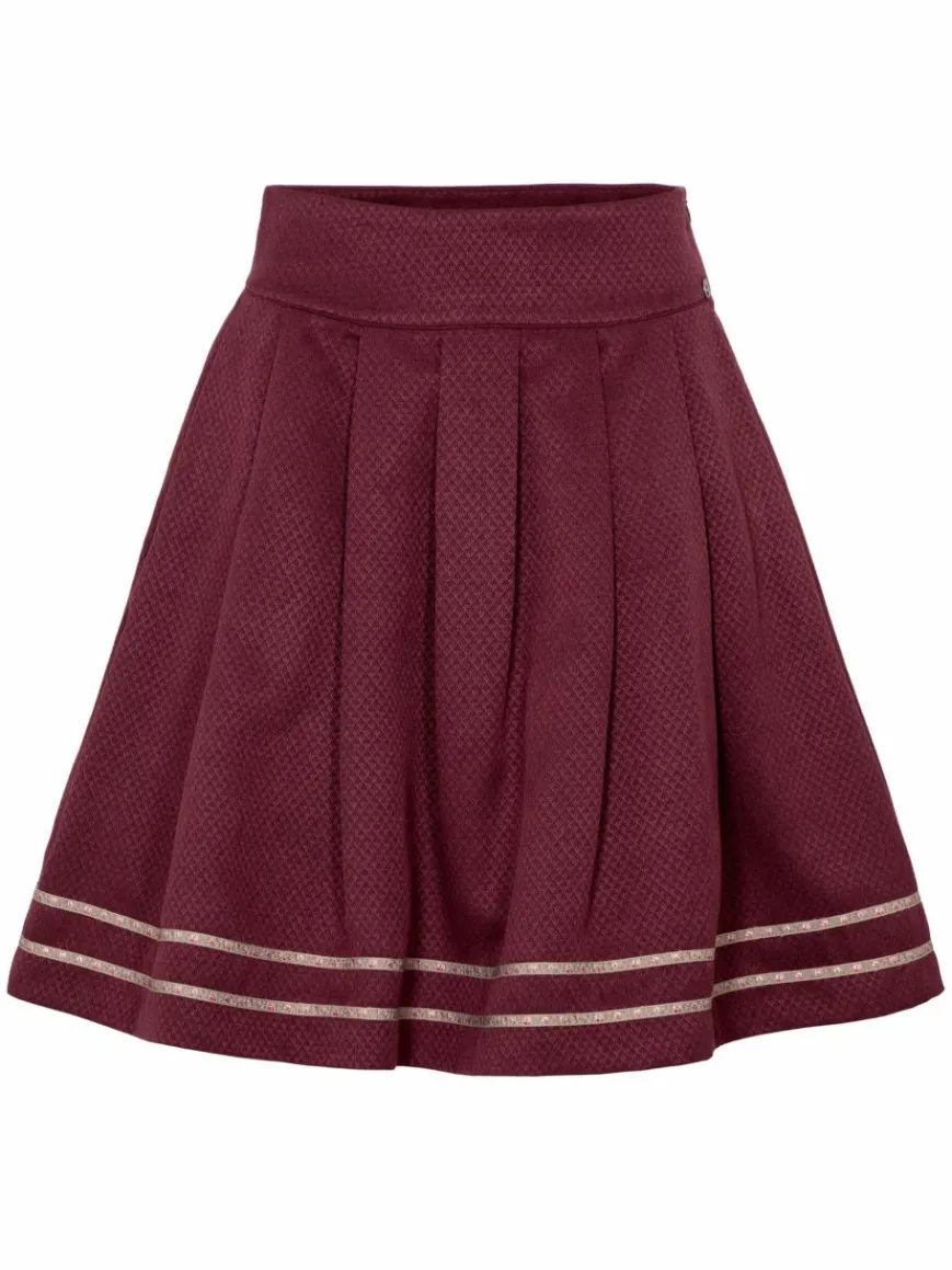 Spieth & Wenksy Röcke*Damen Rock - Enara rot uni