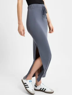 mbyM Röcke*Damen Rock - Florrie anthrazit uni