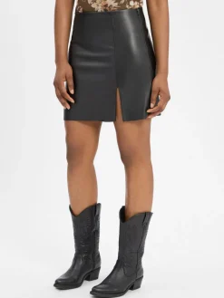 Noisy May Röcke*Damen Rock - NMClara schwarz uni