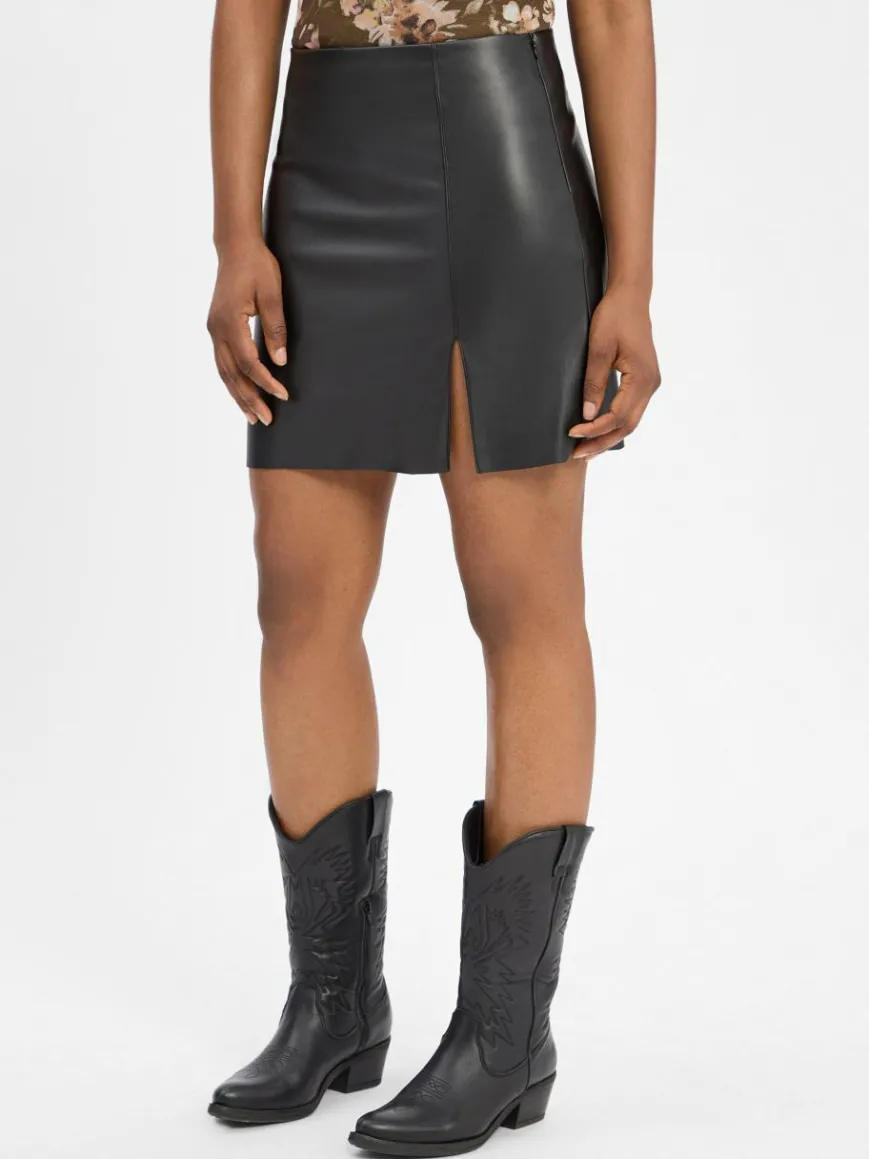 Noisy May Röcke*Damen Rock - NMClara schwarz uni