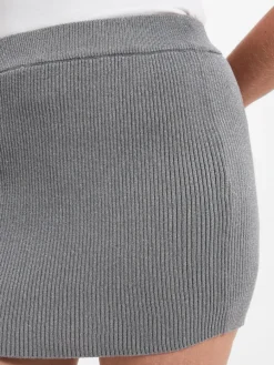 Noisy May Röcke*Damen Rock - NMKayla silber uni