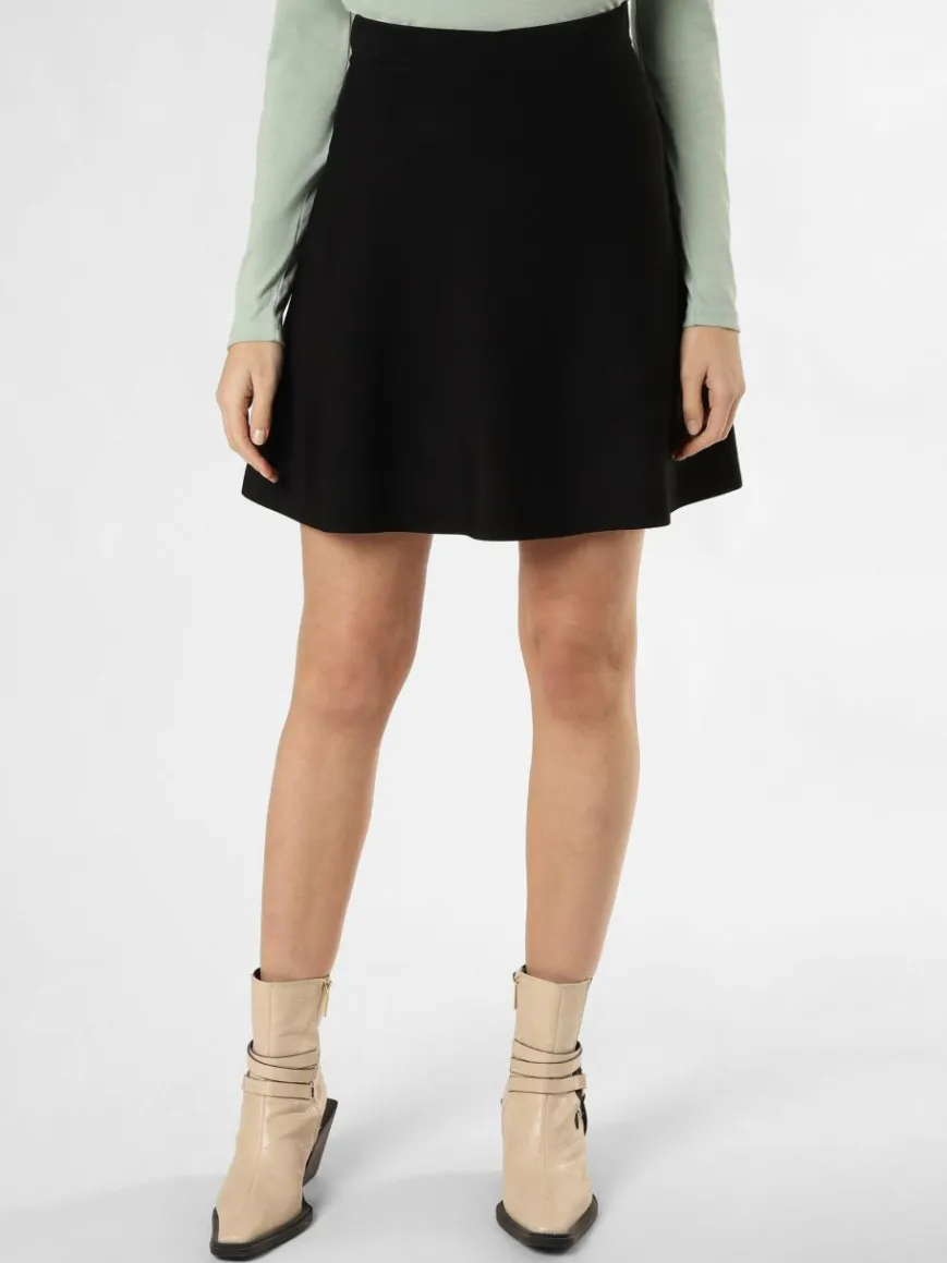 Nümph Röcke*Damen Rock - NULillypilly schwarz uni