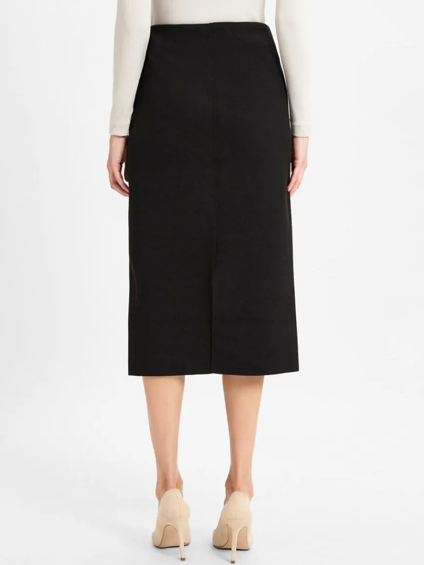 Opus Röcke*Damen Rock - Rudila schwarz uni