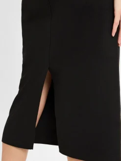 Opus Röcke*Damen Rock - Rudila schwarz uni