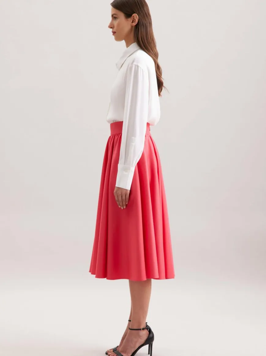 Seidensticker Röcke*Damen Rock - Uni pink uni