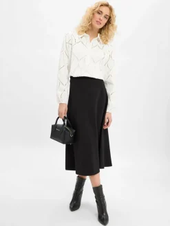 Drykorn Röcke*Damen Rock - Ura schwarz uni