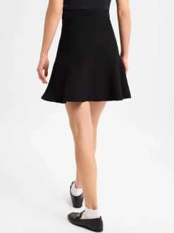 Vila Röcke*Damen Rock - VISway schwarz uni