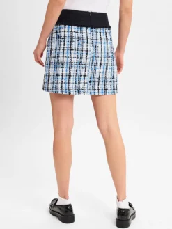 BOSS Röcke*Damen Rock - Vosola marine blau kariert