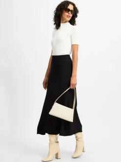 Y.A.S Röcke*Damen Rock - YASFonny schwarz uni