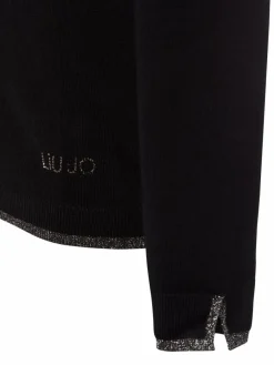 Liu Jo Collection Pullover & Strickjacken*Damen Rollkragenpullover schwarz uni