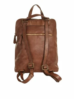 Samantha Look Taschen & Rucksäcke*Damen Rucksack cognac uni