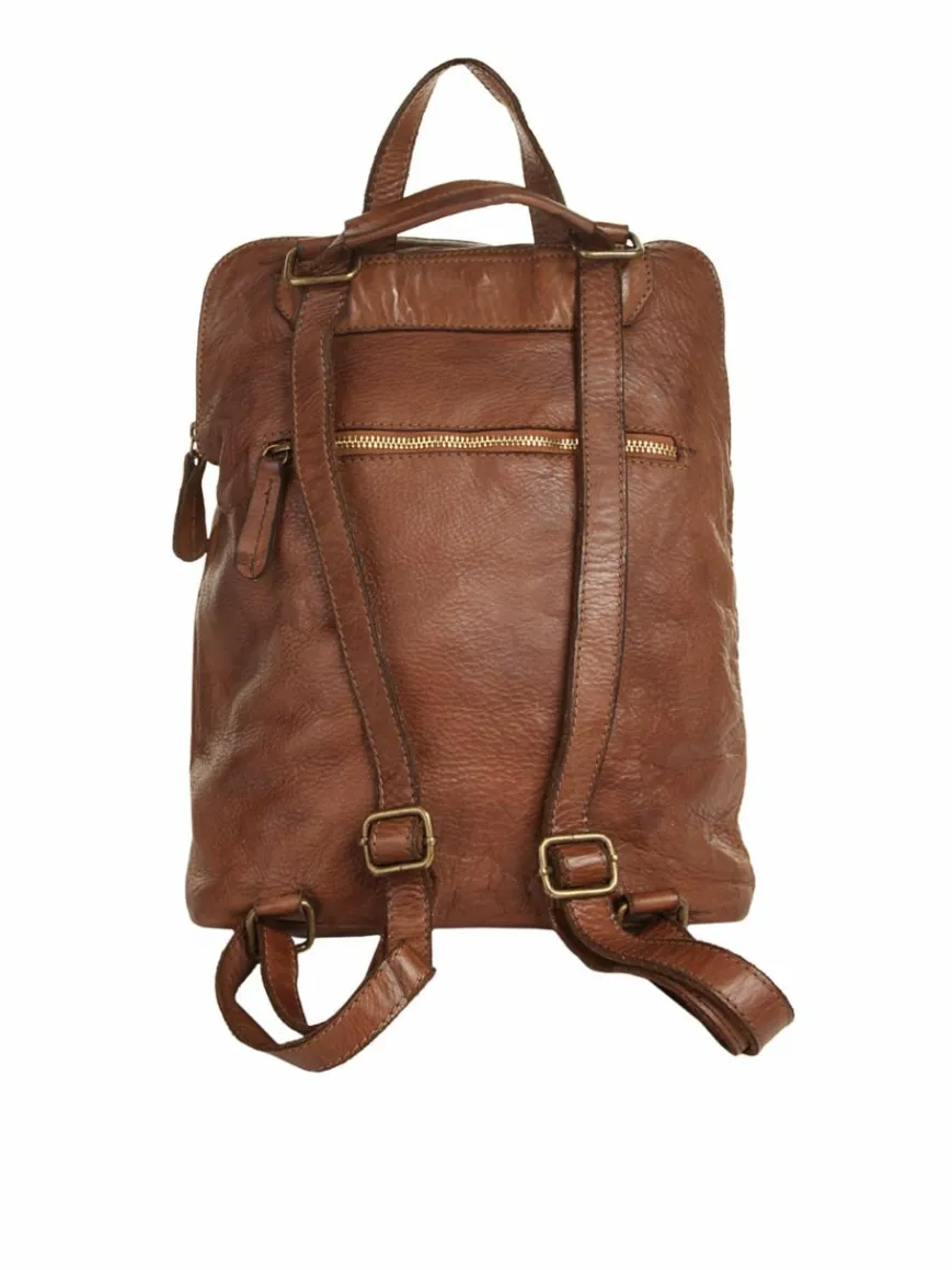Samantha Look Taschen & Rucksäcke*Damen Rucksack cognac uni