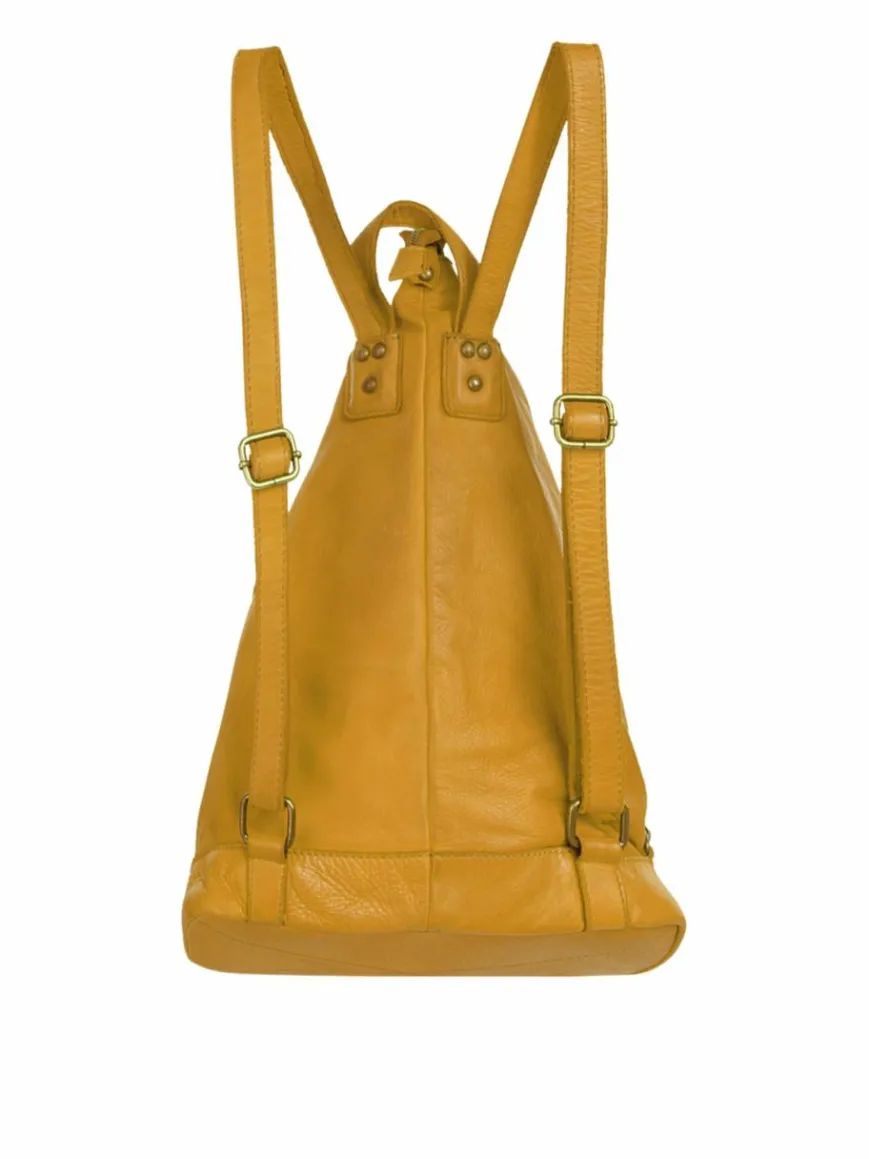 Samantha Look Taschen & Rucksäcke*Damen Rucksack gelb uni