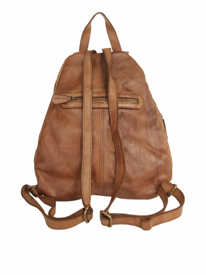 Samantha Look Taschen & Rucksäcke*Damen Rucksack cognac uni