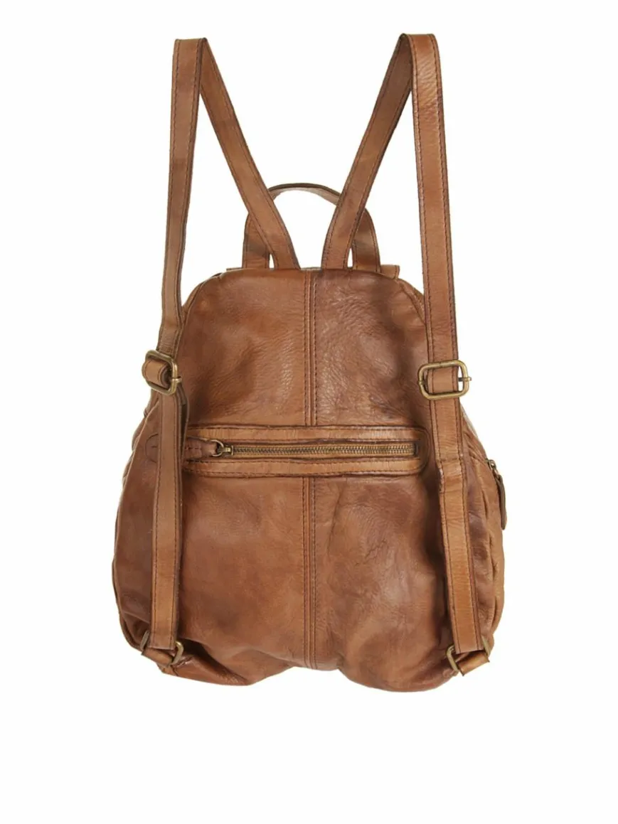 Samantha Look Taschen & Rucksäcke*Damen Rucksack cognac uni
