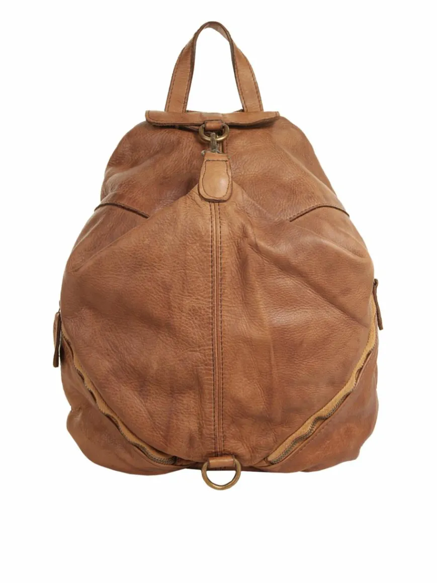 Samantha Look Taschen & Rucksäcke*Damen Rucksack cognac uni