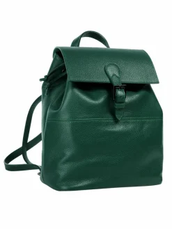 Cluty Taschen & Rucksäcke*Damen Rucksack grün uni