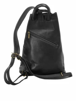 Samantha Look Taschen & Rucksäcke*Damen Rucksack schwarz uni