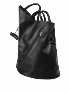 Samantha Look Taschen & Rucksäcke*Damen Rucksack schwarz uni