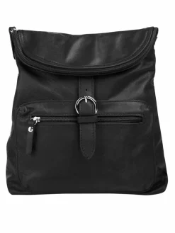 forty° Taschen & Rucksäcke*Damen Rucksack schwarz uni