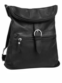 forty° Taschen & Rucksäcke*Damen Rucksack schwarz uni