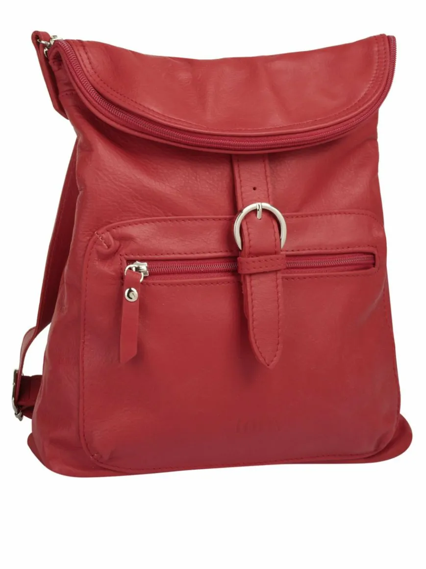 forty° Taschen & Rucksäcke*Damen Rucksack rot uni
