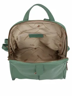 Samantha Look Taschen & Rucksäcke*Damen Rucksack grün uni