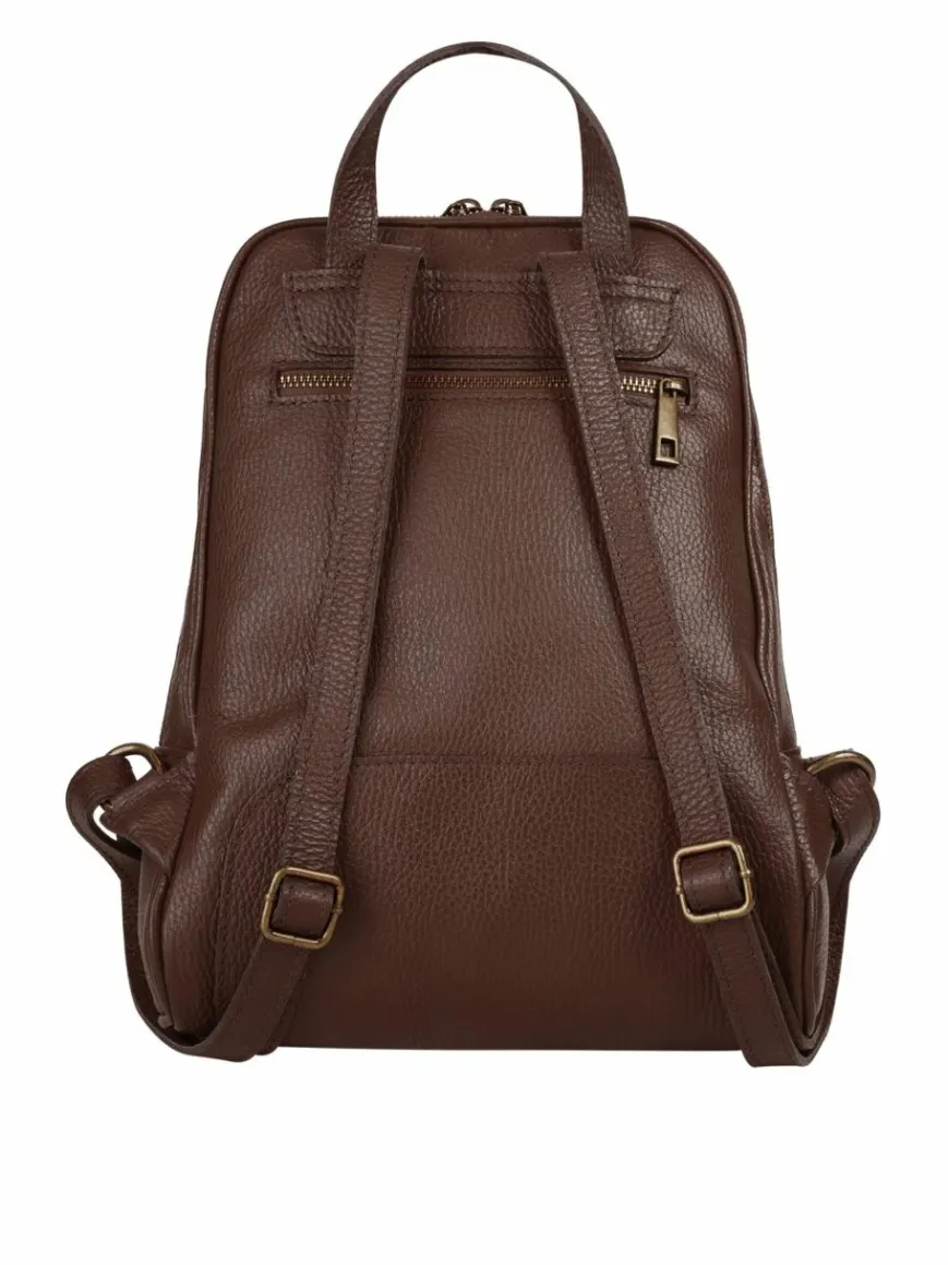 Samantha Look Taschen & Rucksäcke*Damen Rucksack braun uni