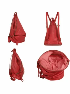 Samantha Look Taschen & Rucksäcke*Damen Rucksack rot uni
