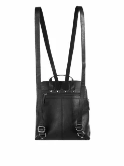 Bodenschatz Taschen & Rucksäcke*Damen Rucksack schwarz uni