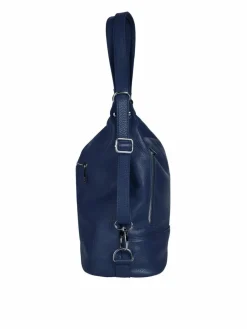 Samantha Look Taschen & Rucksäcke*Damen Rucksack blau uni