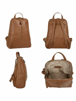 Samantha Look Taschen & Rucksäcke*Damen Rucksack cognac uni