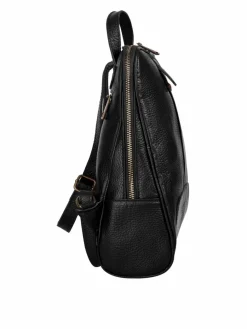 Samantha Look Taschen & Rucksäcke*Damen Rucksack schwarz uni